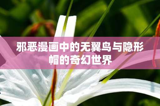邪恶漫画中的无翼鸟与隐形帽的奇幻世界图片