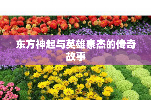 东方神起与英雄豪杰的传奇故事图片
