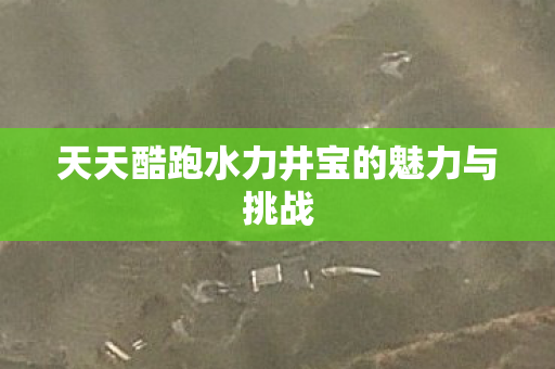 天天酷跑水力井宝的魅力与挑战图片