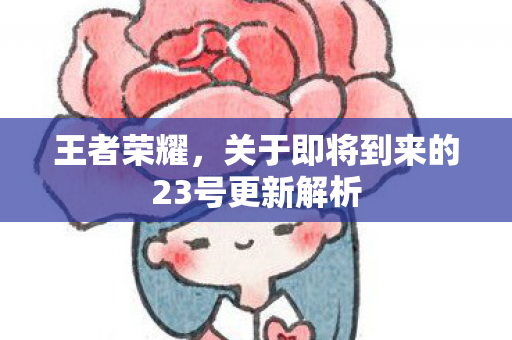 关于即将到来的23号更新解析图片