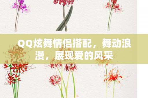 QQ炫舞情侣搭配图片