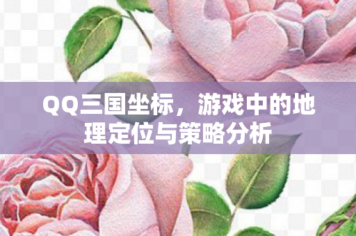 游戏中的地理定位与策略分析图片