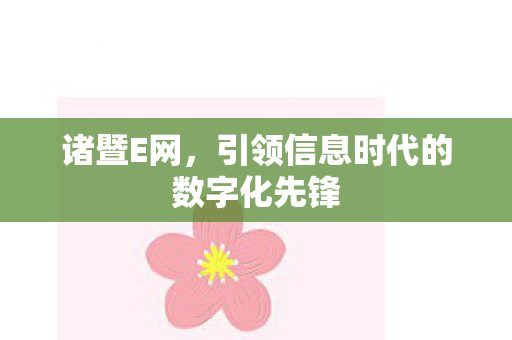 引领信息时代的数字化先锋图片