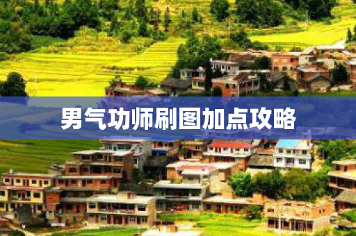 男气功师刷图加点攻略图片