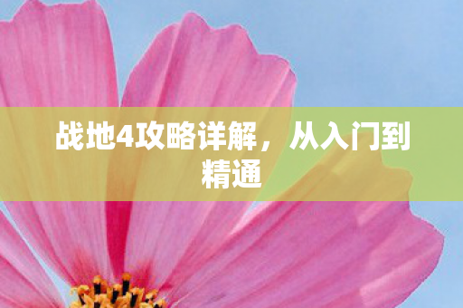 战地4攻略详解图片