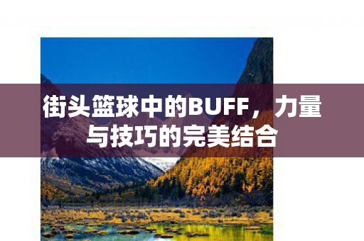 街头篮球中的BUFF图片