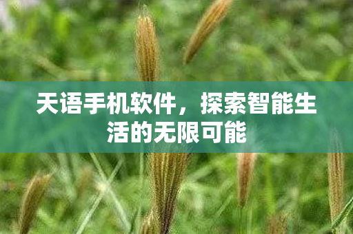 探索智能生活的无限可能图片