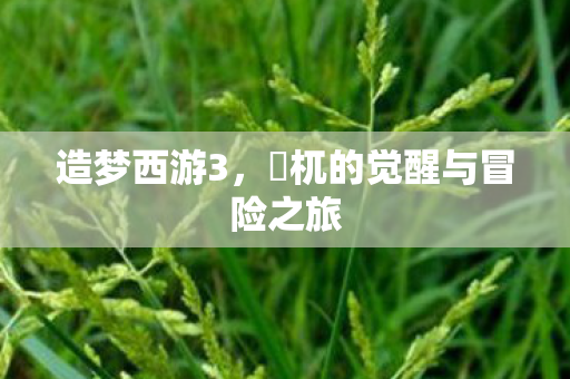 梼杌的觉醒与冒险之旅图片