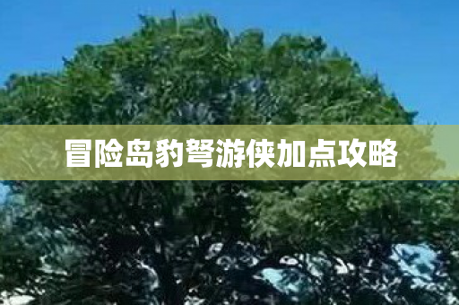 冒险岛豹弩游侠加点攻略图片