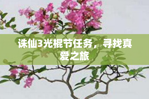 诛仙3光棍节任务图片