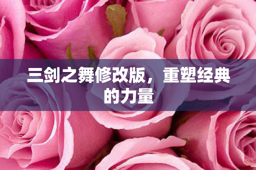 三剑之舞修改版图片