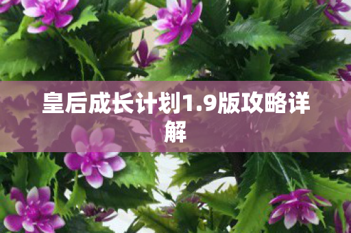 皇后成长计划1图片