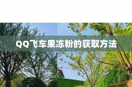 QQ飞车果冻粉的获取方法图片