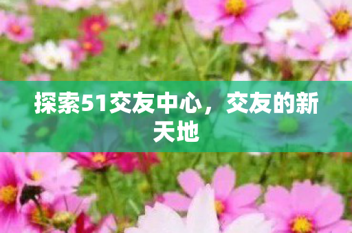 探索51交友中心图片