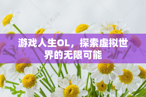 探索虚拟世界的无限可能图片