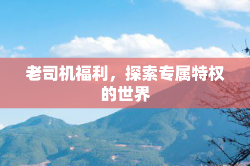 探索专属特权的世界图片