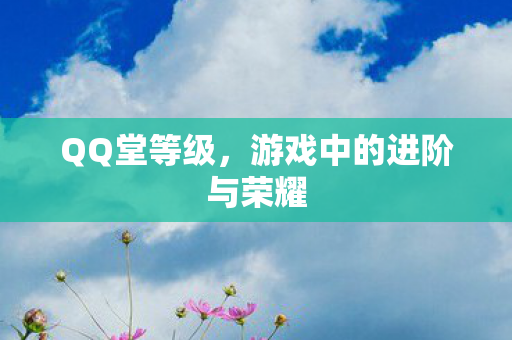 游戏中的进阶与荣耀图片