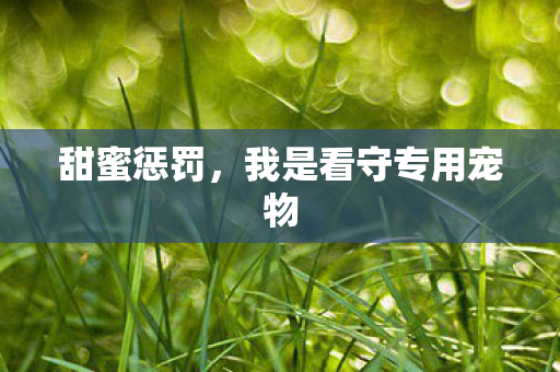 我是看守专用宠物图片