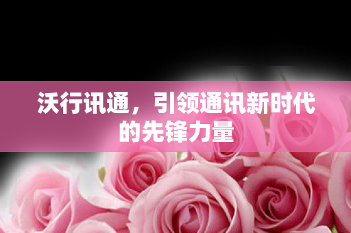 引领通讯新时代的先锋力量图片
