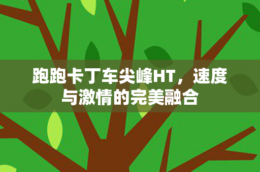 速度与激情的完美融合图片