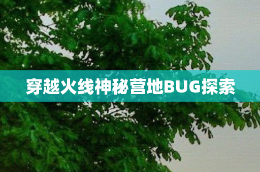 穿越火线神秘营地BUG探索图片
