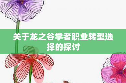 关于龙之谷学者职业转型选择的探讨图片