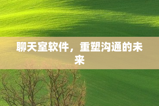 重塑沟通的未来图片