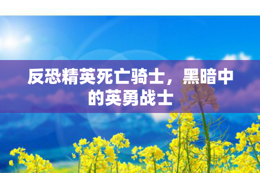 反恐精英死亡骑士图片