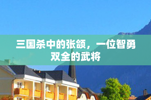 一位智勇双全的武将图片