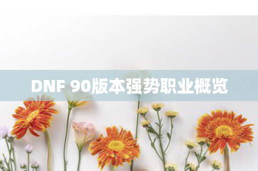 DNF 90版本强势职业概览图片