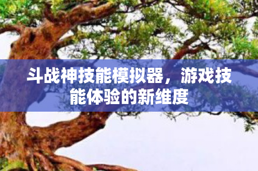 游戏技能体验的新维度图片