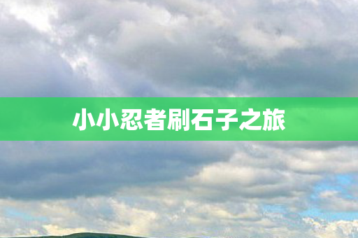 小小忍者刷石子之旅图片