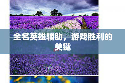 游戏胜利的关键图片