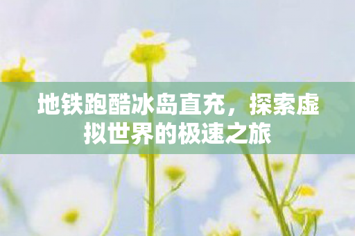 探索虚拟世界的极速之旅图片