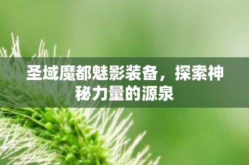 探索神秘力量的源泉图片