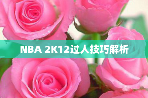 NBA 2K12过人技巧解析图片