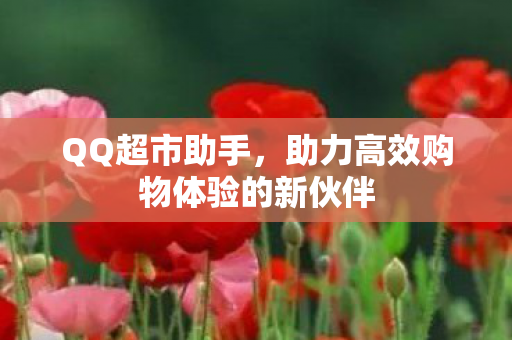 助力高效购物体验的新伙伴图片
