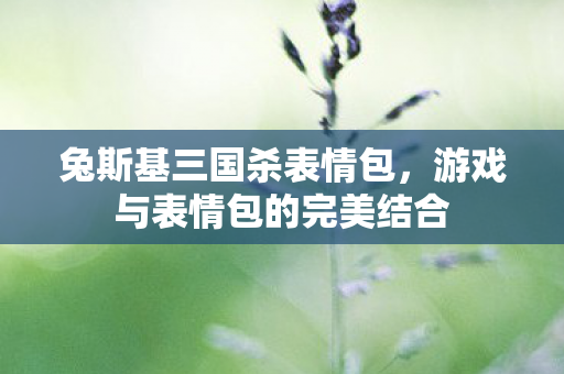 游戏与表情包的完美结合图片