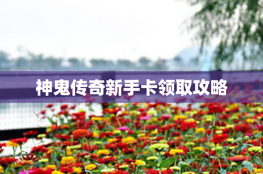 神鬼传奇新手卡领取攻略 神鬼传奇新手卡领取攻略