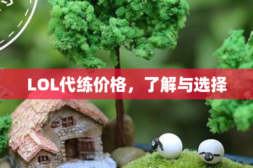 LOL代练价格图片