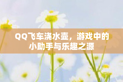 游戏中的小助手与乐趣之源图片