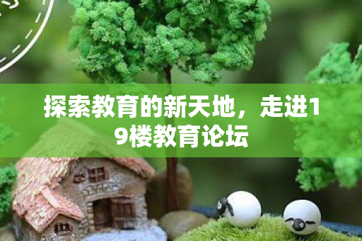 走进19楼教育论坛图片