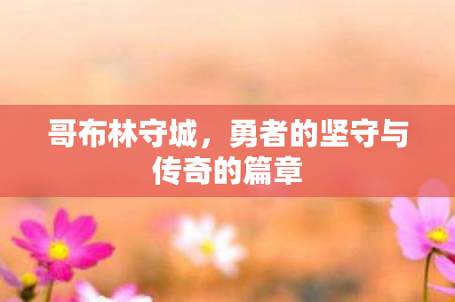 勇者的坚守与传奇的篇章图片