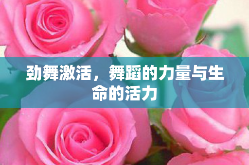 舞蹈的力量与生命的活力图片