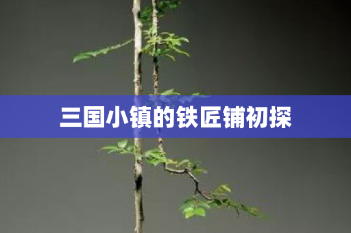 三国小镇的铁匠铺初探图片