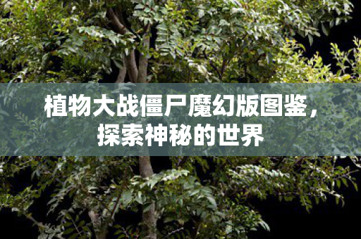 植物大战僵尸魔幻版图鉴图片