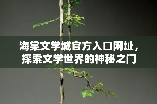 海棠文学城官方入口网址图片