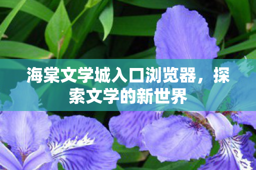 海棠文学城入口浏览器图片