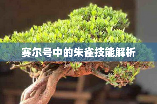 赛尔号中的朱雀技能解析图片