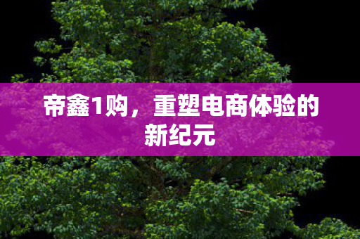 重塑电商体验的新纪元图片